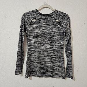 OBEY Women's Long Sleeve with Shoulder Cutouts